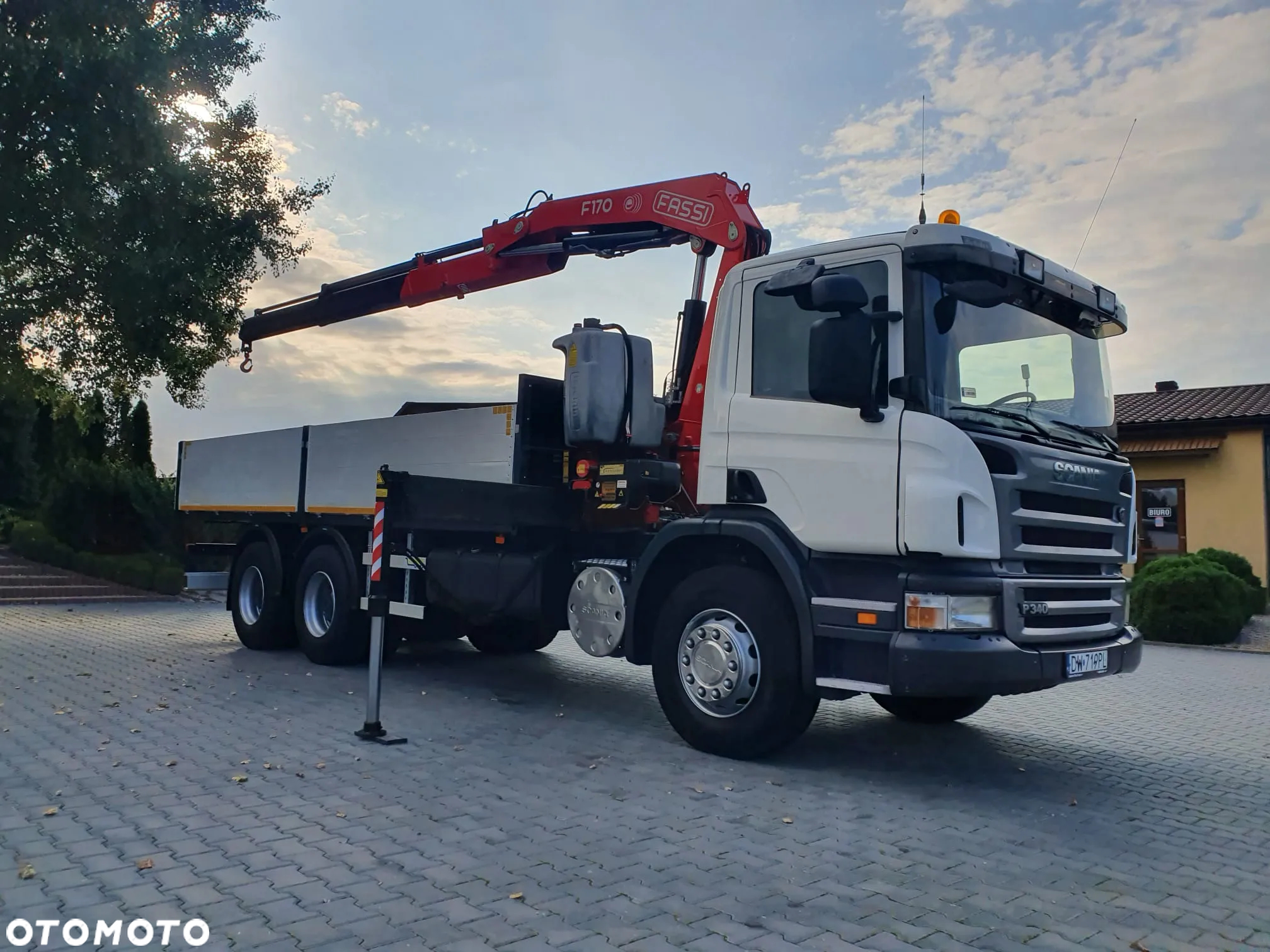 Scania P340 6x4 HDS Fassi 170 Krajowa Mały Przebieg - 6