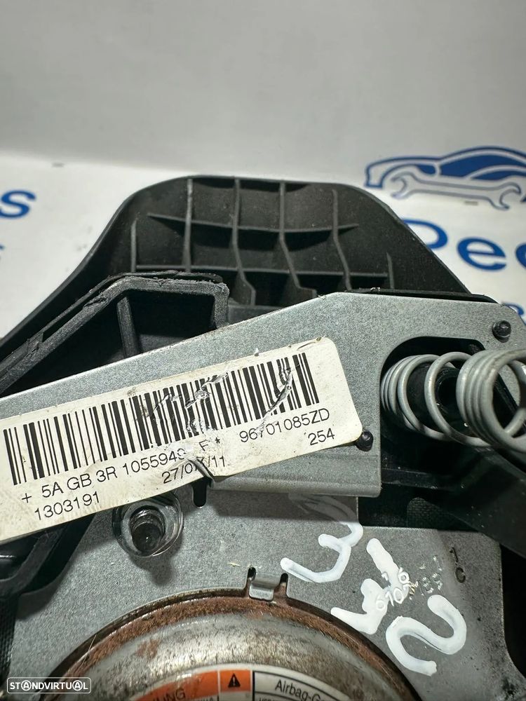 .Airbag Volante Condutor Original Peugeot 207 96701085ZD 2006 - 2015 - 7
