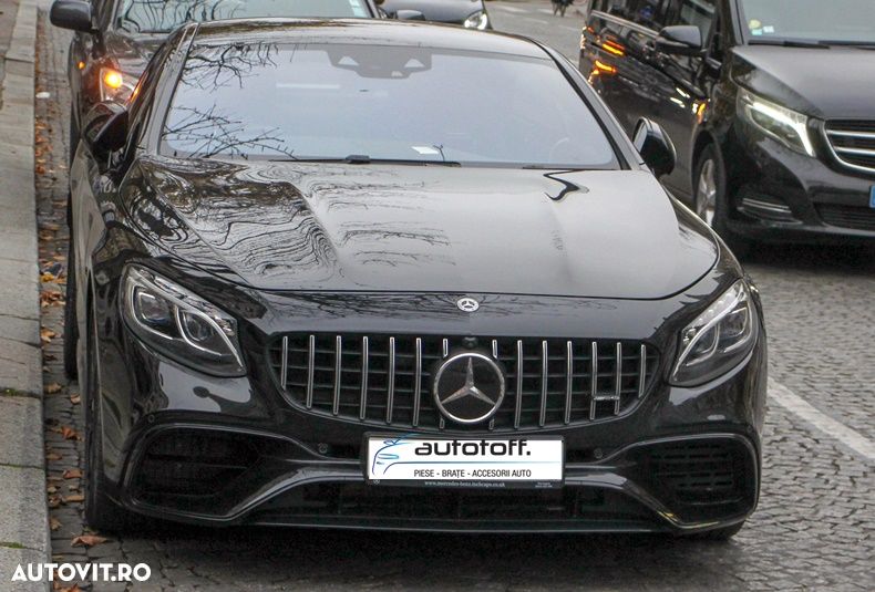 Grila Mercedes C217 S-Coupe S63/S65 Facelift (2018+) model GT Panamericana - 5