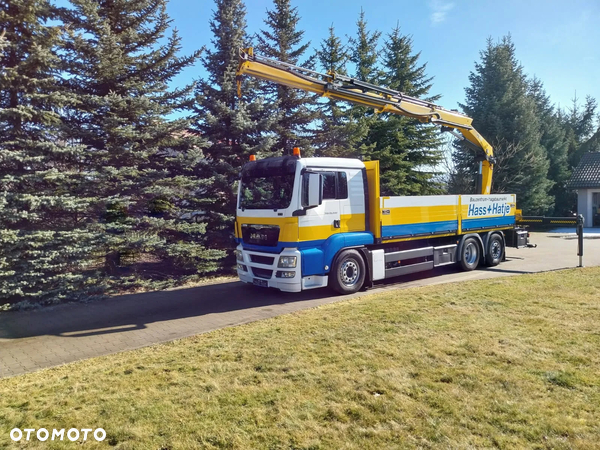 MAN TGS 26.440 z HIAB 211/ składany w Z/ pilot