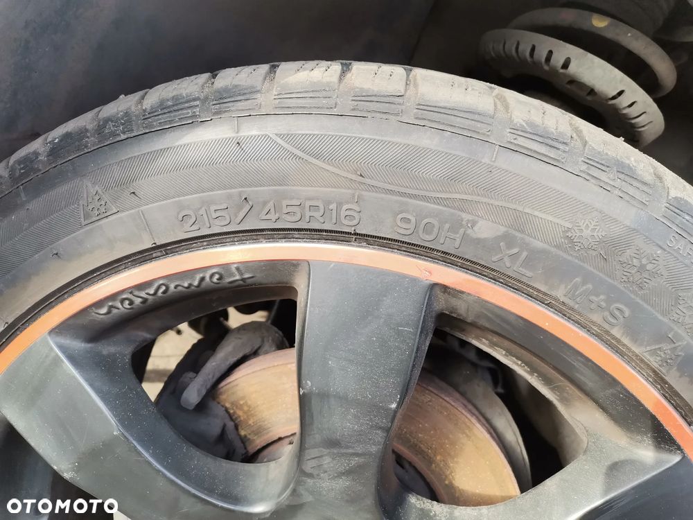 Kola felgi opony Skoda Fabia II 5X100  215/45/16   TOMASON - 3
