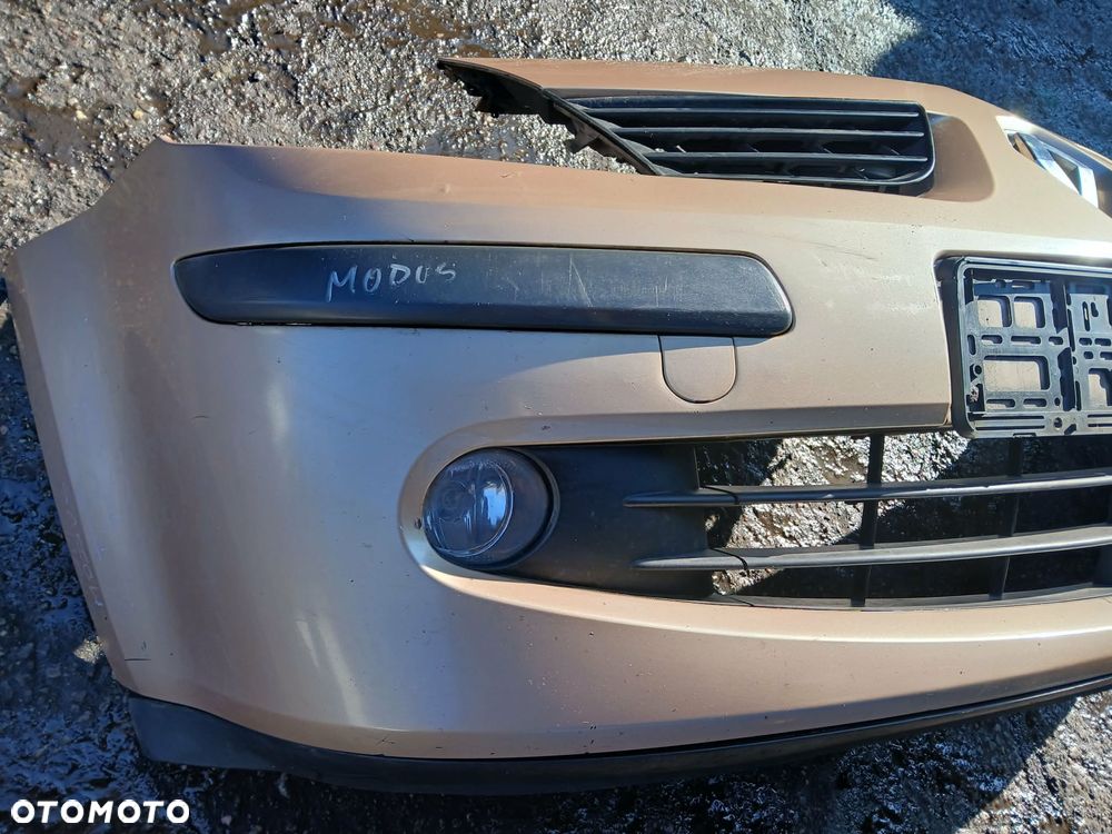 Renault Modus Zderzak przedni kod lakieru TED12 - 2