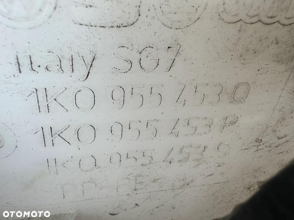 Zbiornik płynu spryskiwaczy Vw Golf V Jetta 1k0955453q - 6
