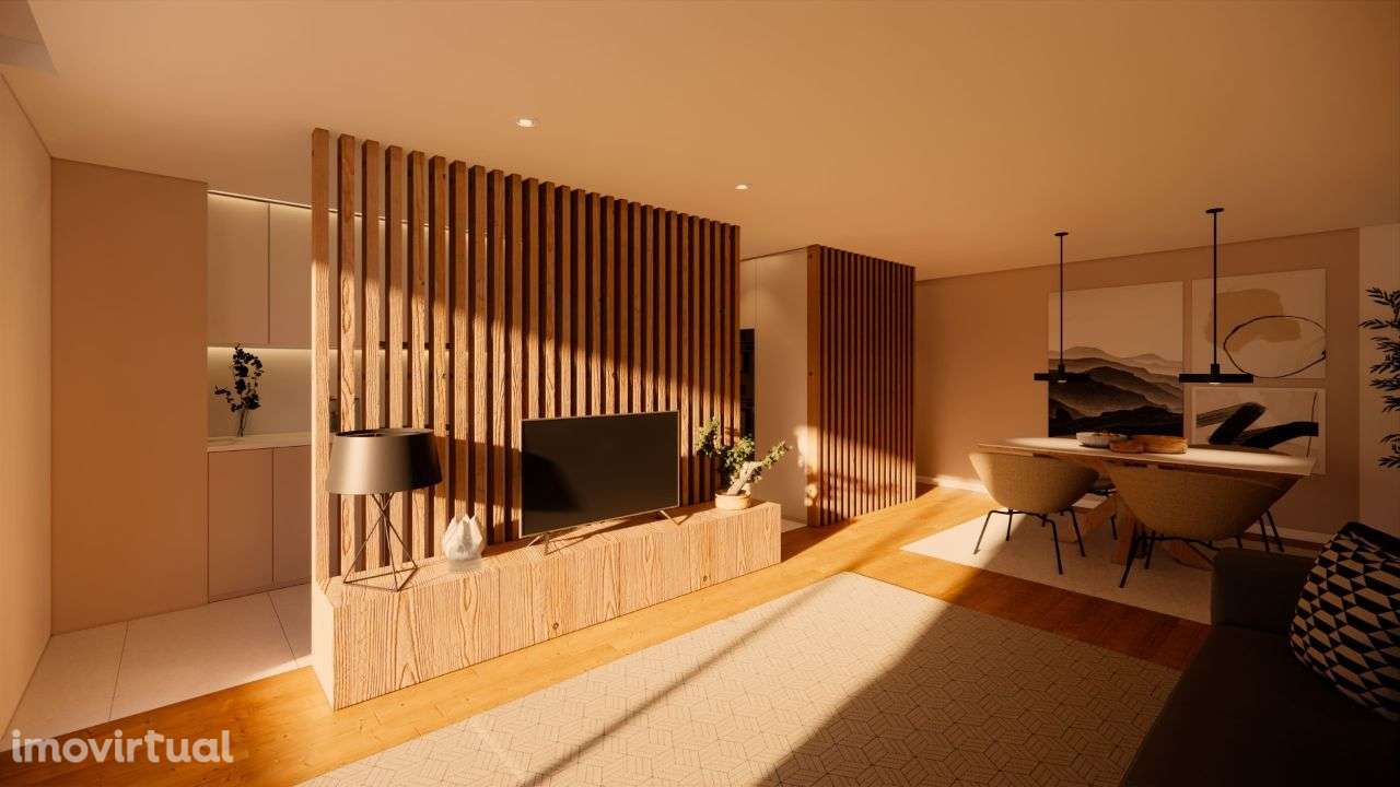 Apartamentos novos no condomínio fechado Twin22, no centro de Espinho - Grande imagem: 4/21