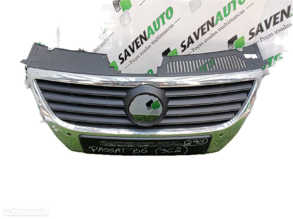 Grelha Frente / Frontal Volkswagen Passat (3C2) - 1