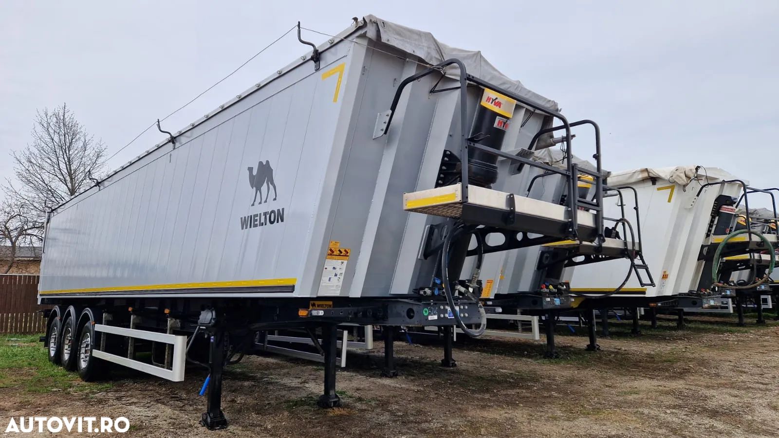 Wielton NW 3 A6 SDK CEREALE AXA LIFTANTA BASCULABIL - 1