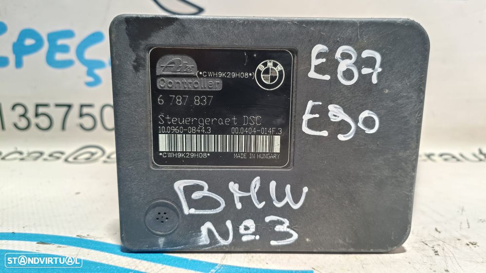 ABS MODULO BLOCO HIDRAULICO BMW SERIE 3 E90 320D 16V 177CV N47D20A 3451679152101 679152101 6791521 E91 E92 E93 X3 E83 SERIE 1 E81 E82 E87 E88 - 3