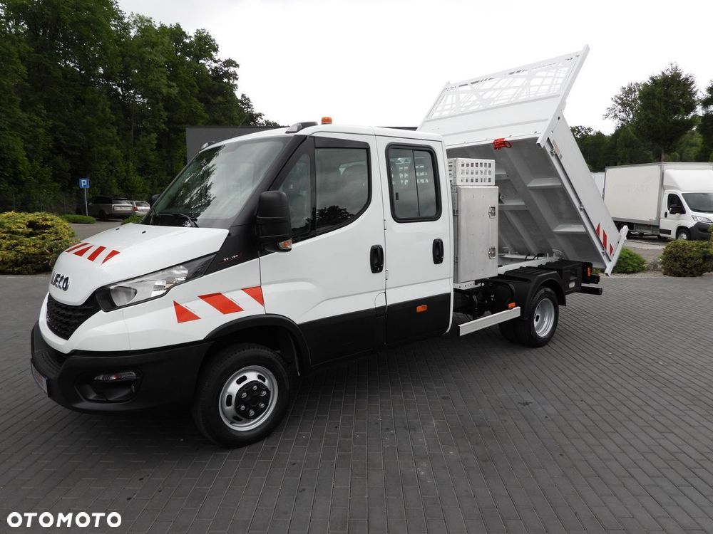 Iveco DAILY 35C16 WYWROTKA PODWÓJNA KABINA DOKA 6 MIEJSC TEMPOMAT NAWIGACJA BLIŹNIACZE KOŁA KLIMATYZACJA HDS - 24