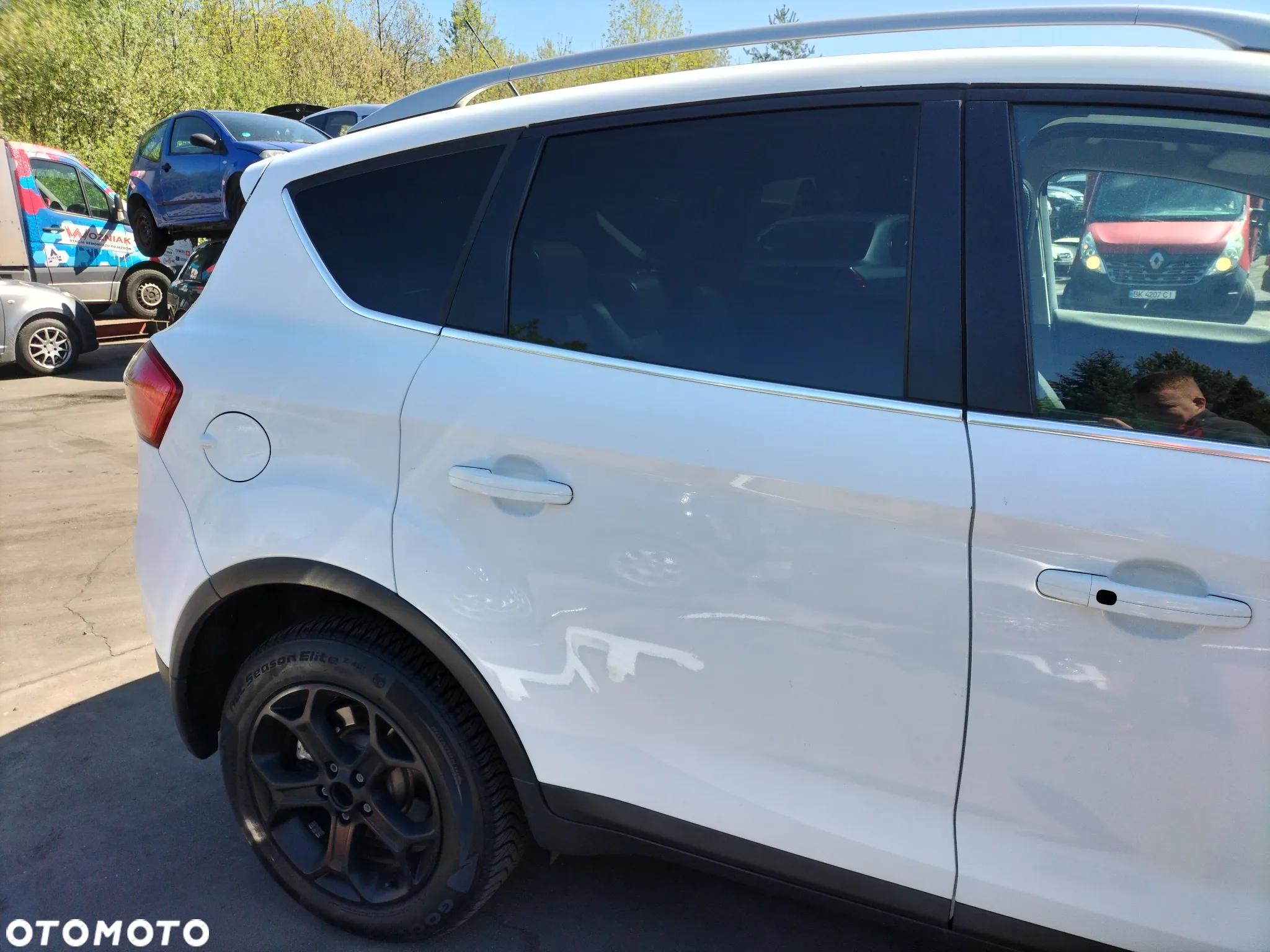 KOMPLET FELG Z OPONAMI 215/60r17 FORD KUGA I 2.0 TDCI 163KM 4X4 AUTOMAT KOD LAK. 58 FROZEN WHITE - 9