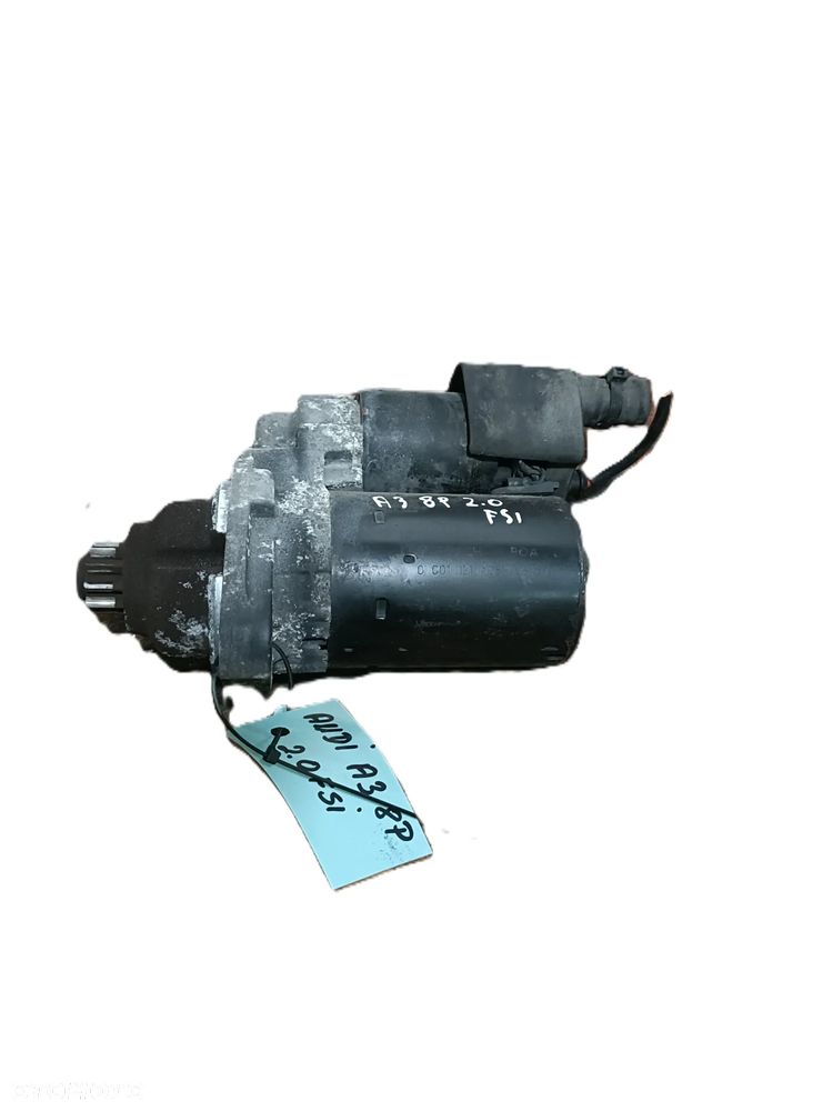 AUDI A3 8P 03-12 2,0 FSI rozrusznik BOSCH 0001121408 * - 1
