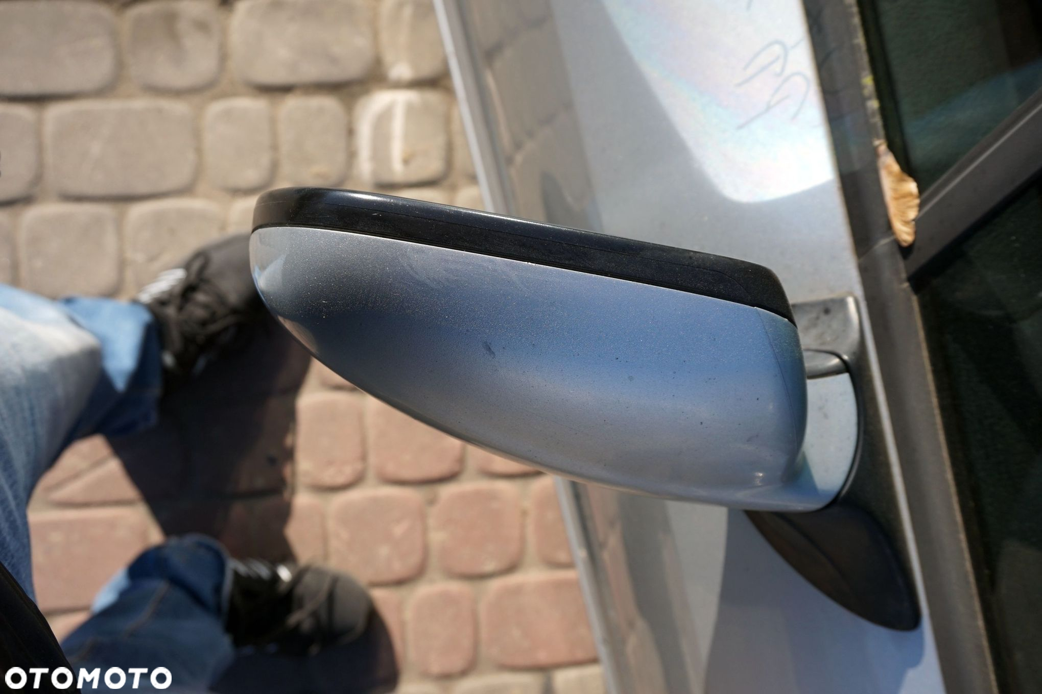 LUSTERKO ELEKTRYCZNE PRAWE 407 SW EZRC SKŁADANE EL EU SREBRNY PEUGEOT 2004-2007 - 4