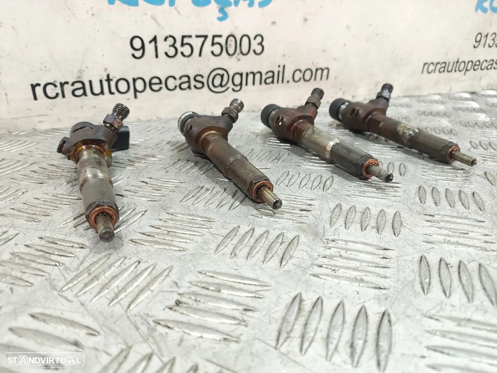 Conjunto 4 Injetores Continental Ford 1.8 TDCI 125cv QYBA - 2