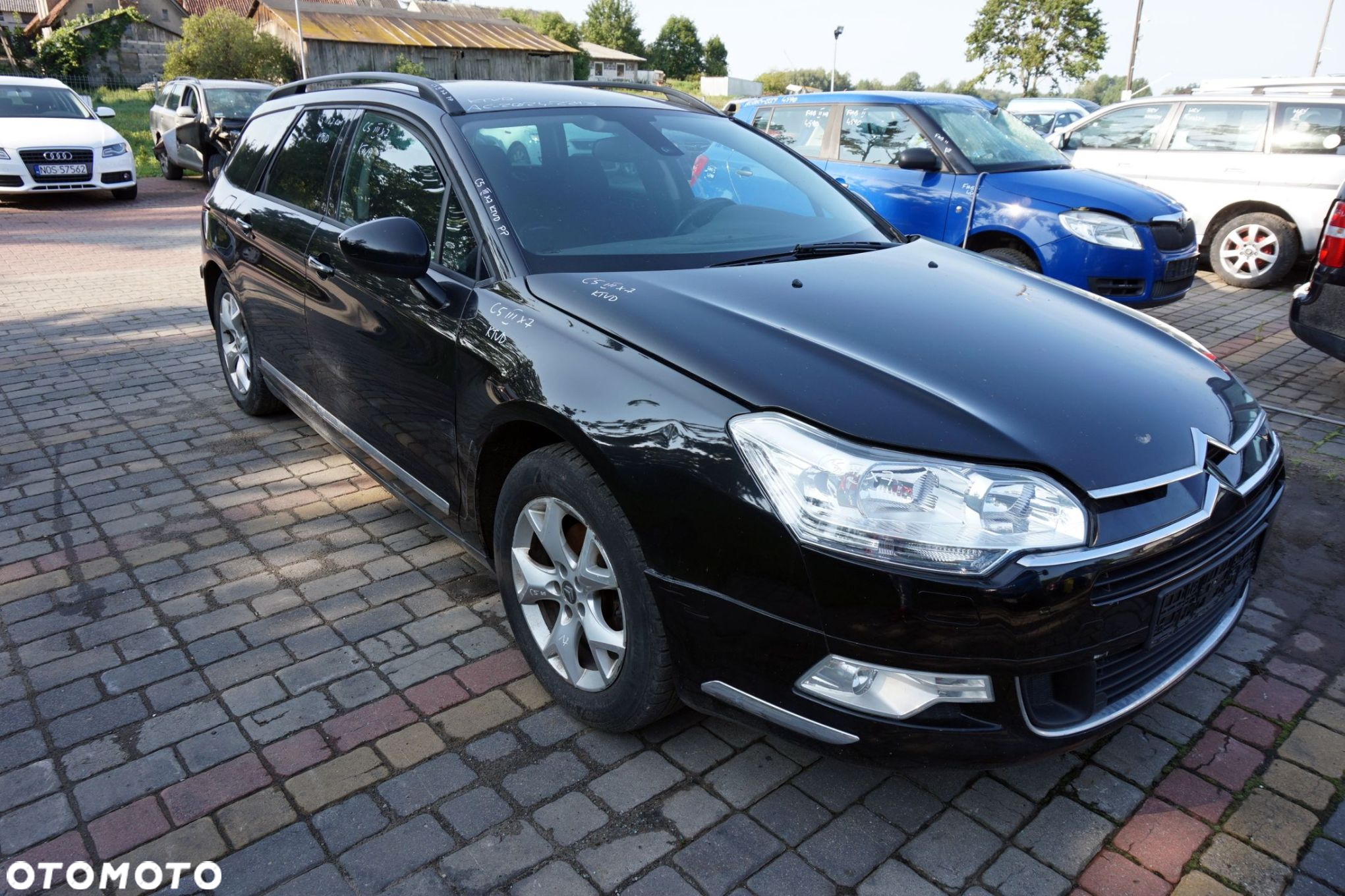 CITROEN C5 III X7 KOMBI 2009 KTVD 2.0 16V EW10A 143KM 20DP64 CZARNY na części - 7