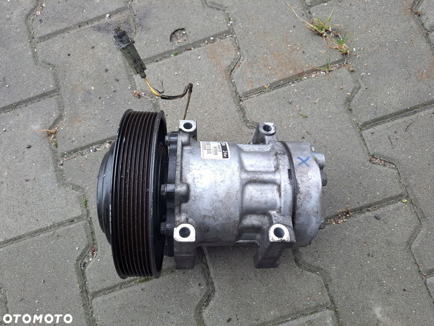 SPRĘŻARKA KLIMATYZACJI KLIMY VOLVO FH 4 FM 4 RENAULT GAMA T - 2