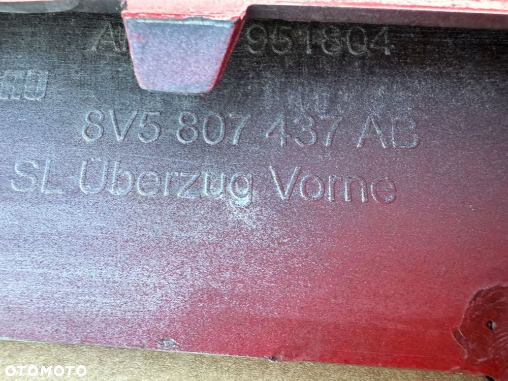 zderzak przód audi a3 s-line 8v5 lift sedan oryginał spryski pdc - 15