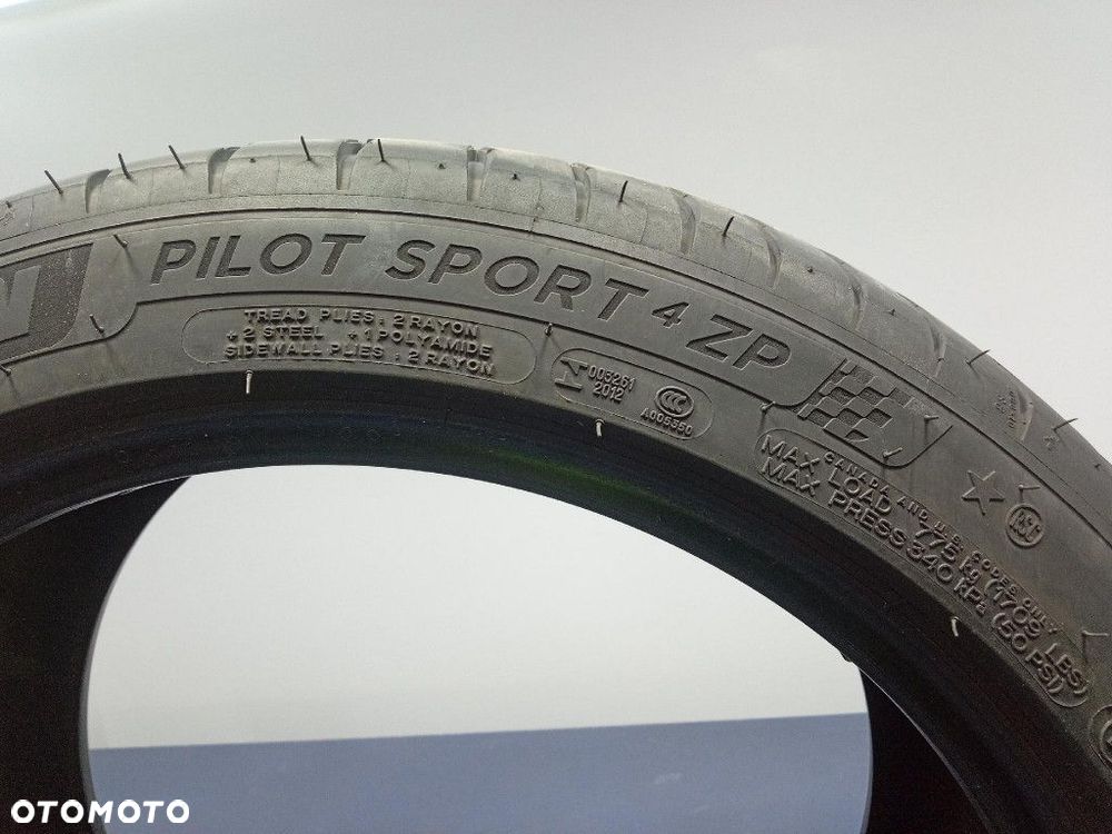 BMW SERIA 3 OPONY LETNIE MICHELIN PILOT SPORT 4 ZP 255/40 R18 99Y XL * RSC - 3