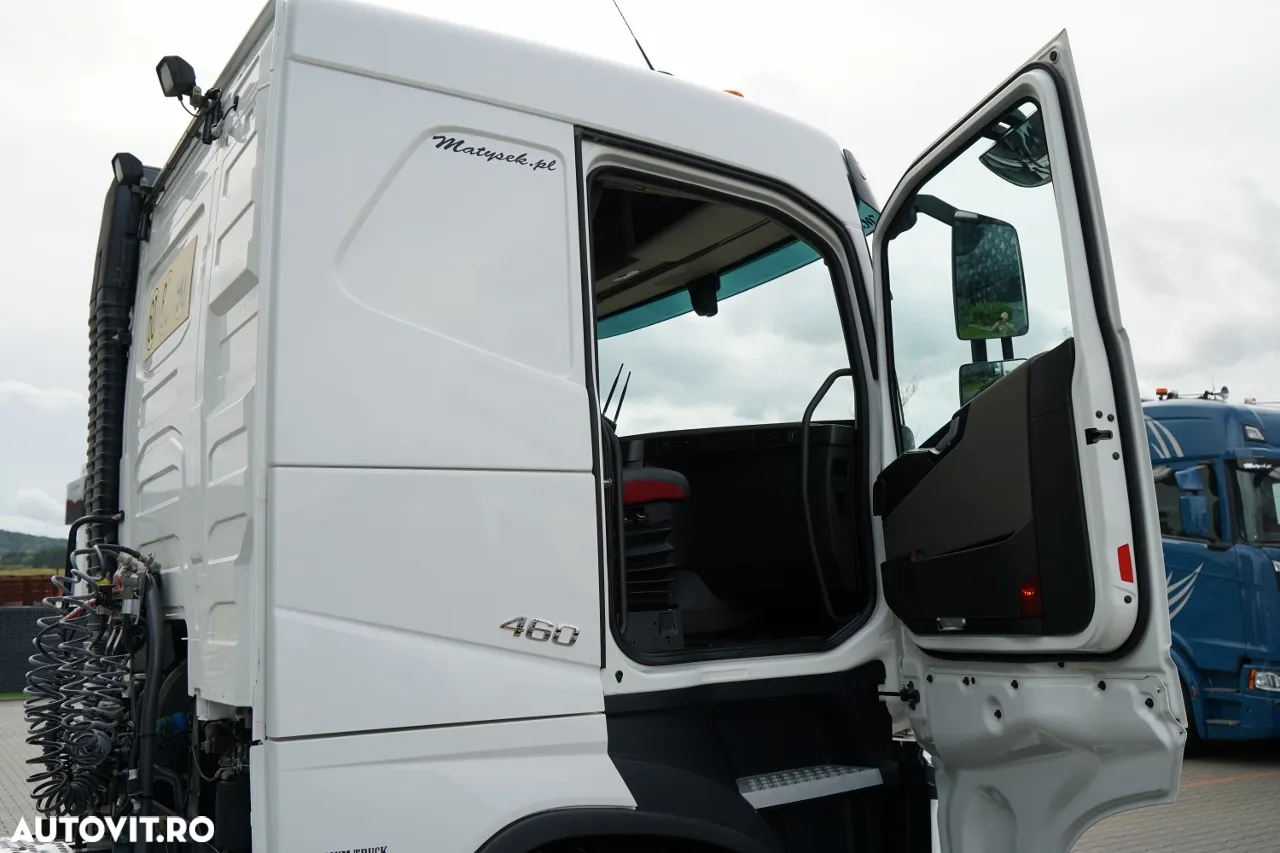 Volvo FH 460 / SISTEM HIDRAULIC / CABINĂ JOSĂ / ANVELOPE 100% / 2018 / IMPORTAT - 32