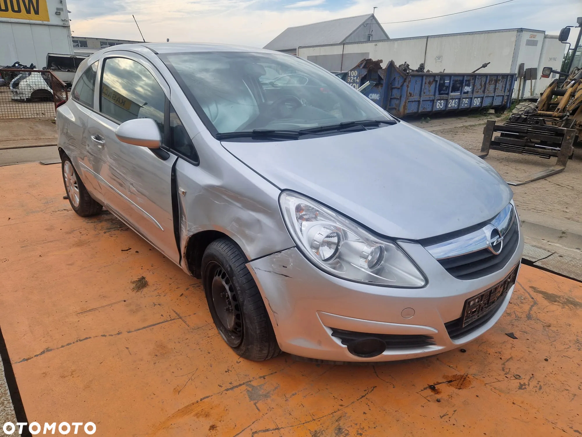 Opel CORSA 5D 2006-2010 Silnik 1.0 Z10XEP 60KM/44kW Z157 na części drzwi zderzak lampa - 3