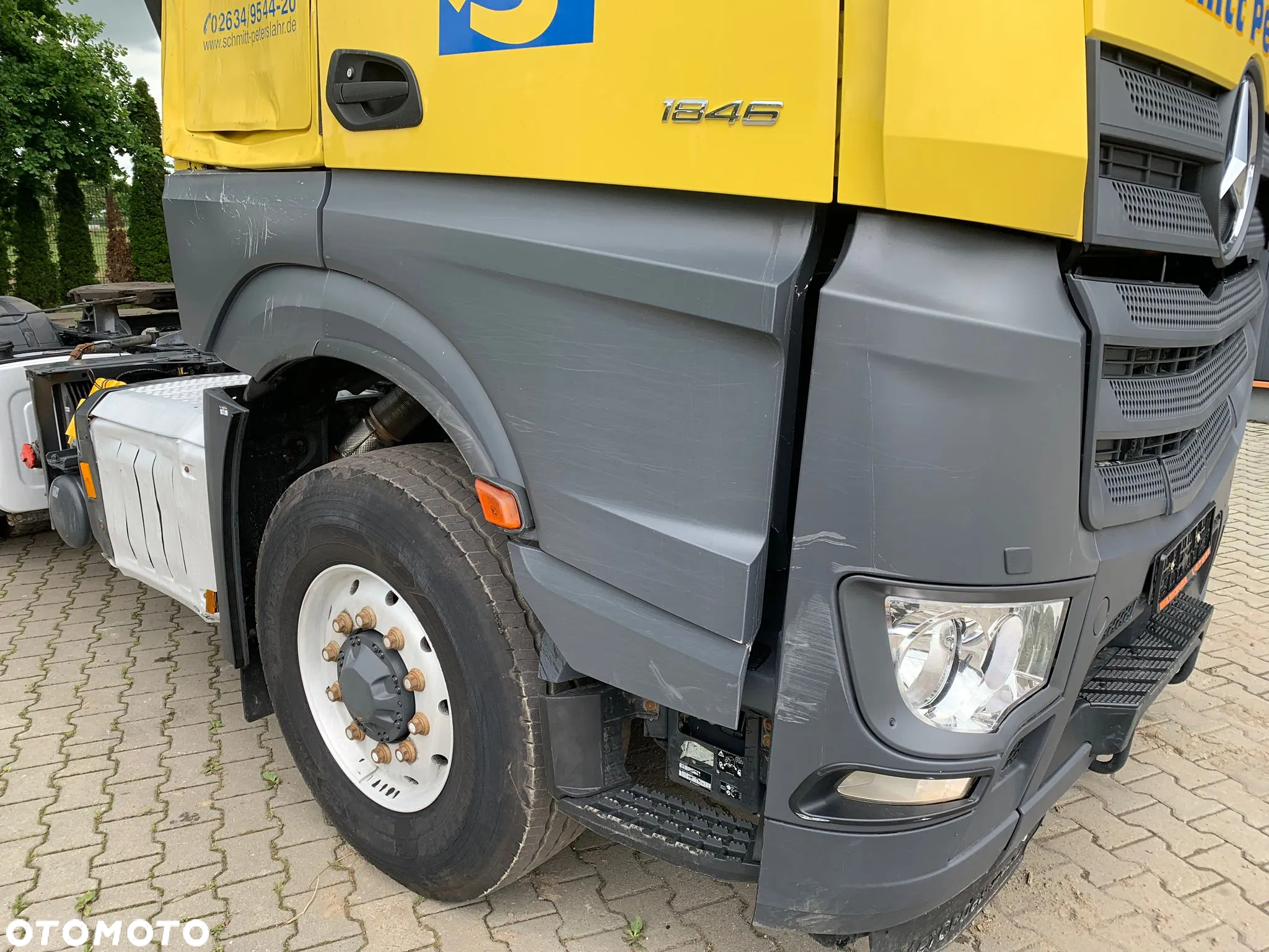 Mercedes-Benz ACTROS 1846 4x4HAD EURO6 CIĄGNIK SIODŁOWY Z HYDRAULIKĄ WYWROTU - 17