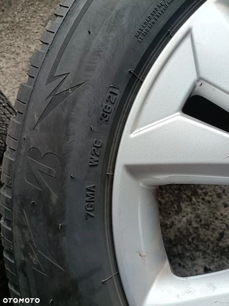 KOŁA ZIMOWE alufelgi5x 114,3 r16 TOYOTA YARIS CROSS corolla cross 205 65 Z CZUJNIKAMI - 6