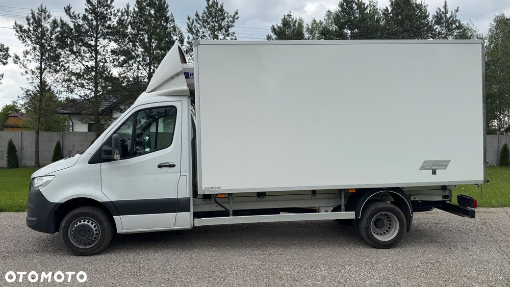 Mercedes-Benz MB Sprinter, Salon Polska, automat, Chłodnia na bliźniaku 519! - 2