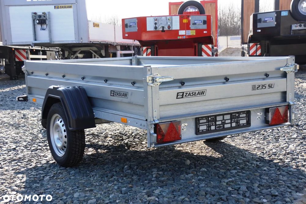 Zaslaw Przyczepa 1 osiowa, DMC 750, KAT. B, przegląd bezterminowy - 1