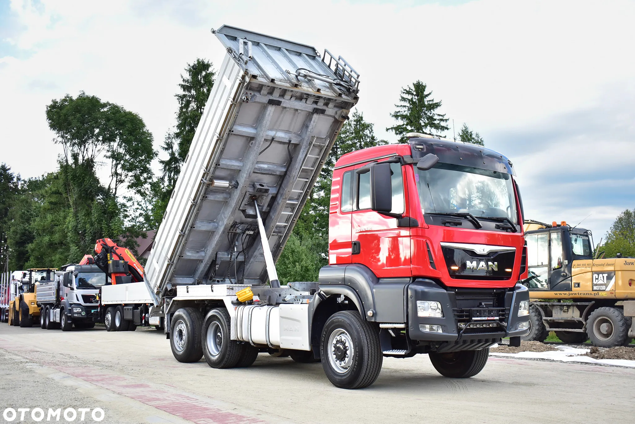 MAN TGS 28.480 6x4-4BL Wywrotka 3-Str. ** Bordmatic **! 65.000 KG Zestaw ! Przedni most/ Reduktor/ 4X4/6X6/ STAN PERFEKCYJNY ! SPROWADZONY Z AUSTRII ! - 11