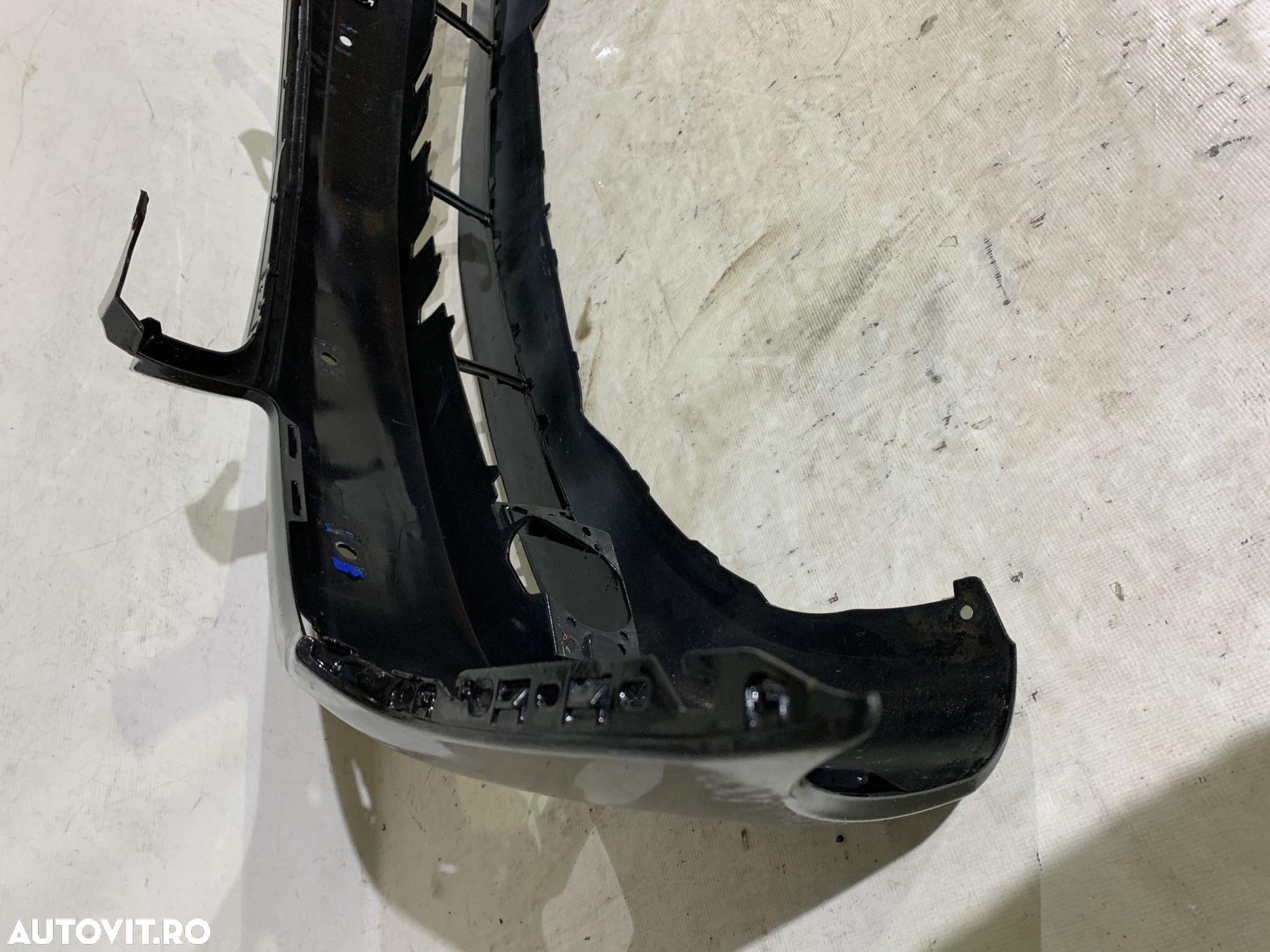 Bara fata Mercedes CL, W216, 2006, 2007, 2008, 2009, 2010, cod origine OE A2168800040, cu gauri pentru spalatori faruri si senzori de parcare (6). - 11