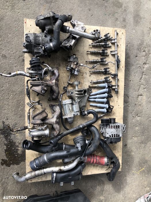 Turbine turbină 740i F01 N54 injector pompa inaltă presiune benzină furtun furtune anexe bobina elctromotor - 1