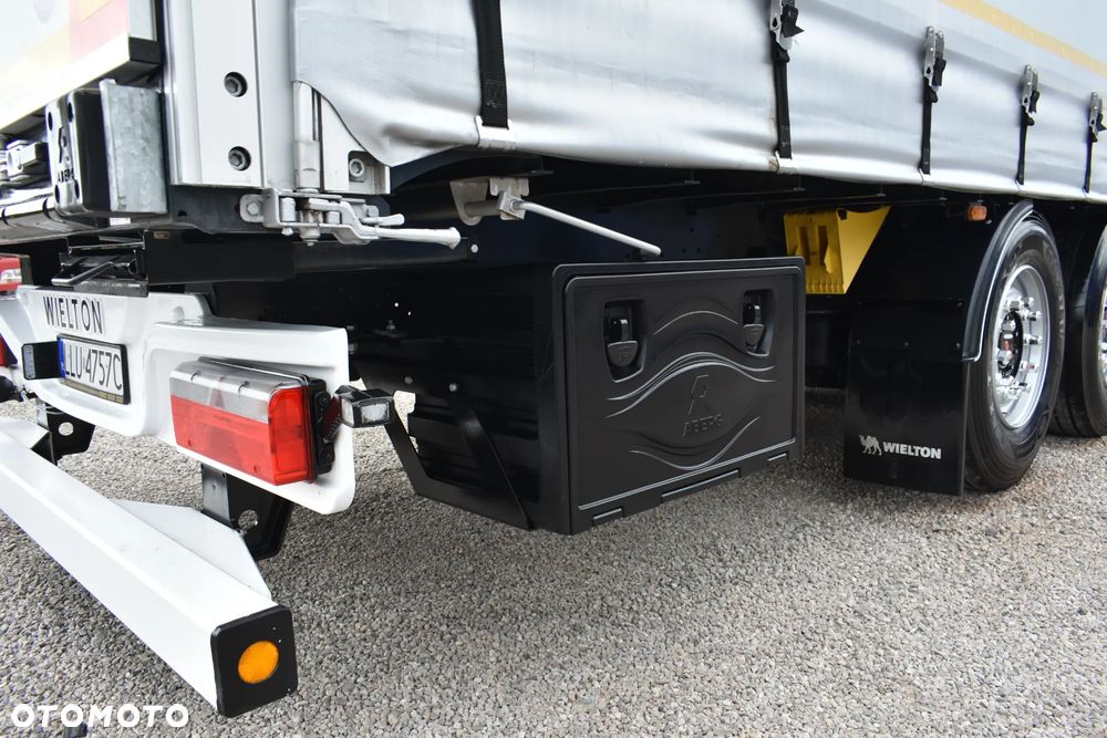 Wielton OS PODNOSZONA // 40 TYŚ KM PRZEBIEG !! // NOWA !! //  OSIE SAF // FULL LED // SALON POLSKA // DACH PODNOSZONY // - 18