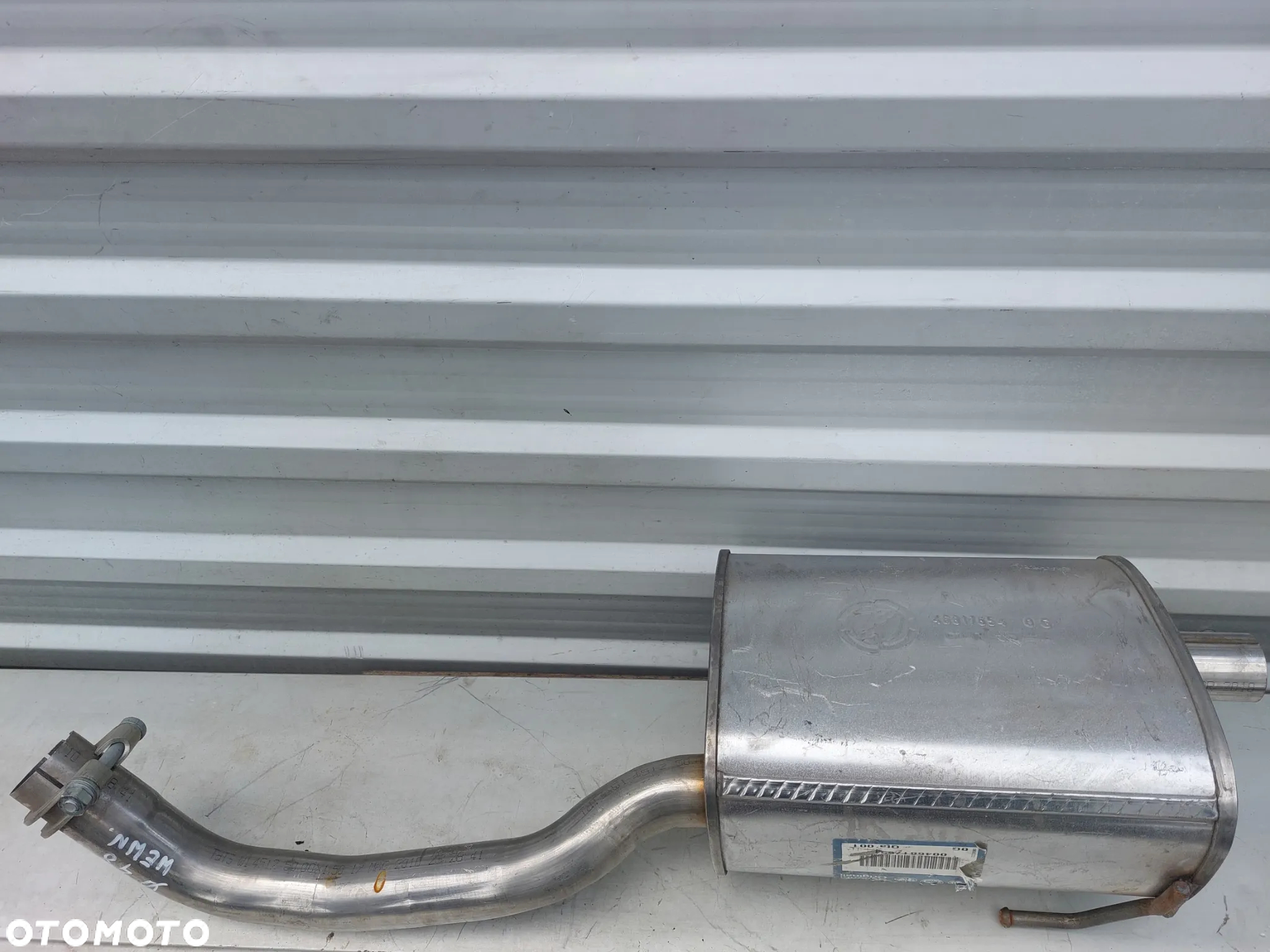 Tłumik końcowy Fiat Panda Fiat 500 Ford Ka 1,1 1,2 - 4