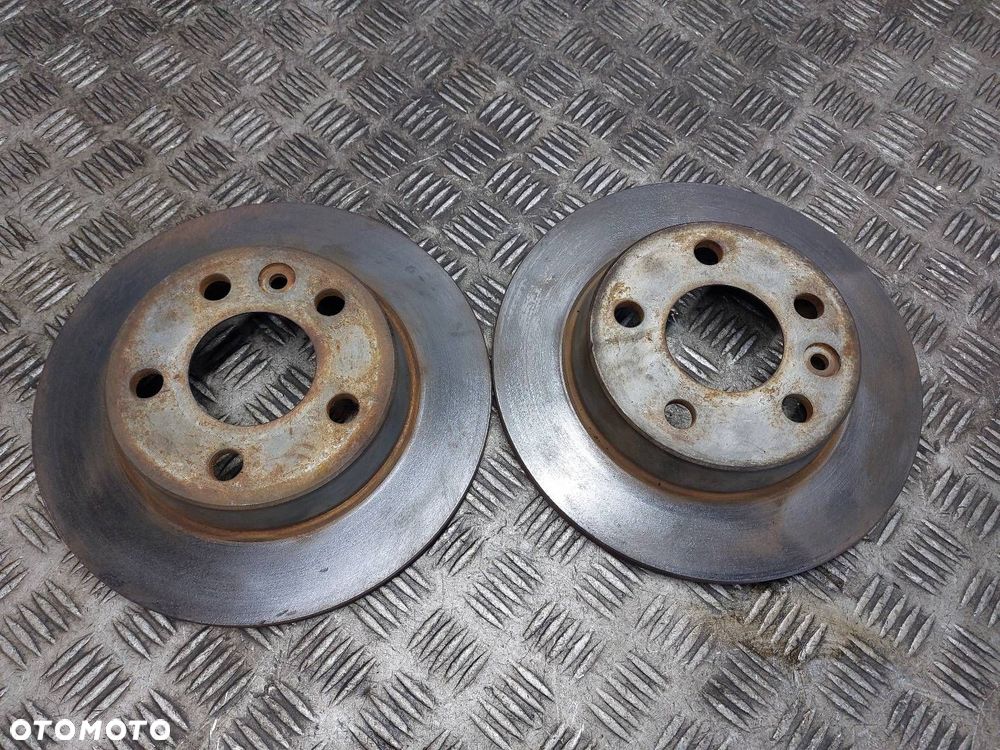 TARCZE HAMULCOWE TYŁ + KLOCKI ZACISKI FORD GALAXY MK1 SHARAN ALHAMBRA - 5