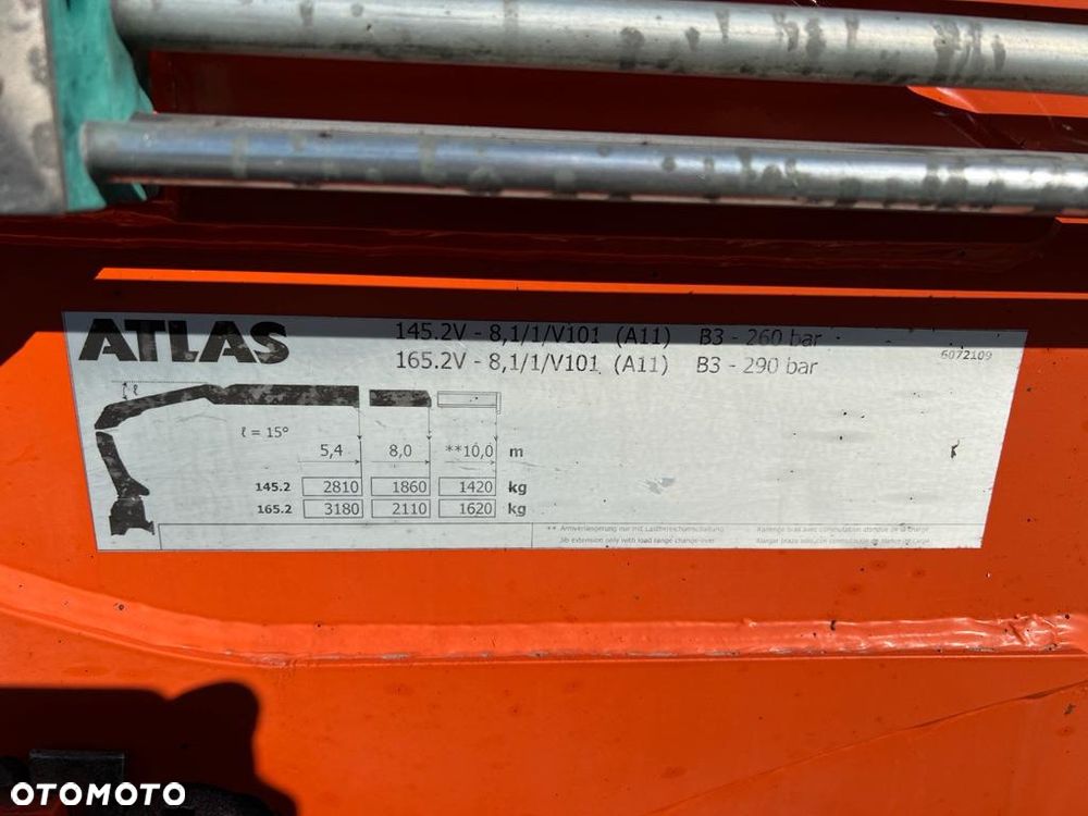 MAN 26.460 TGX skrzyniowy z HDS ATLAS 165.2, 518 t.km. - 15
