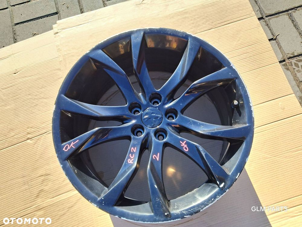 peugeot rcz felga aluminiowa 19" 8,5jx19" et27 5x108 9673495677 - 5