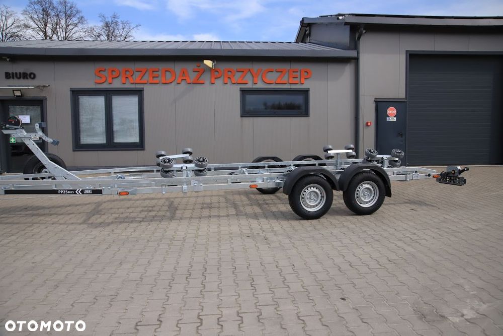 Lorries Przyczepa Podłodziowa PP25-8025 Do Łodzi Max 7,8 M DMC 2700 kg Tylne Lampy LED - 4