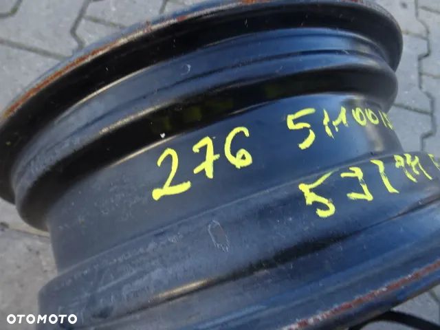 5x100x57 5Jx14 ET35 SEAT VW SKODA -1 sztuka - 3