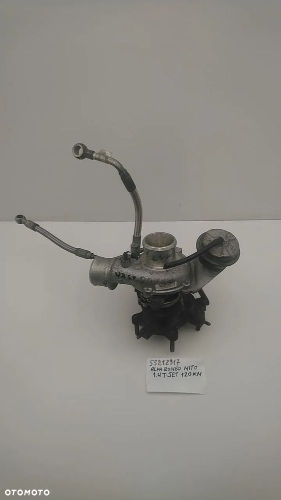 TURBINA TURBOSPRĘŻARKA FIAT ALFA ROMEO 1,4 T-JET - 2
