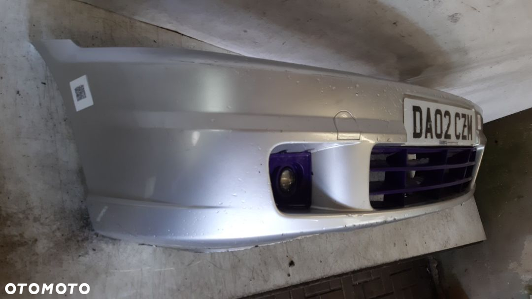 ) ZDERZAK PRZÓD PRZEDNI OPEL ZAFIRA I 1 A OPC SPORT TUNING Z157 SREBRNY HALOGENY - 3