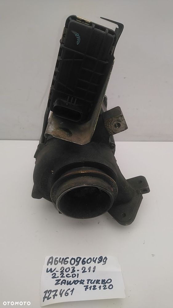 TURBINA 2.2 CDI 102KM 122KM 136KM 150KM CLC CLK C200 C220 A6460900180 742693 712120 - 12