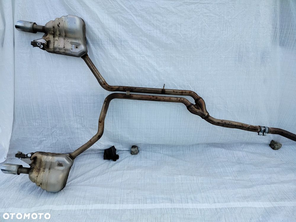 TŁUMIK WYDECH RURA AUDI A6 C7 3.0TDI ORYGINAŁ - 4