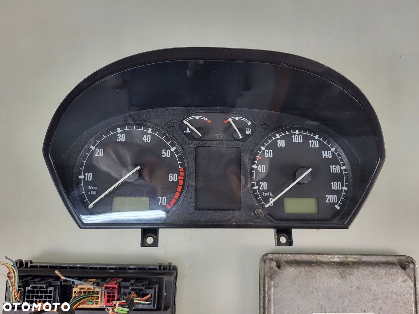 sterownik silnika moduł licznik stacyjka zestaw start 1.4 MPI SKODA FABIA I - 3