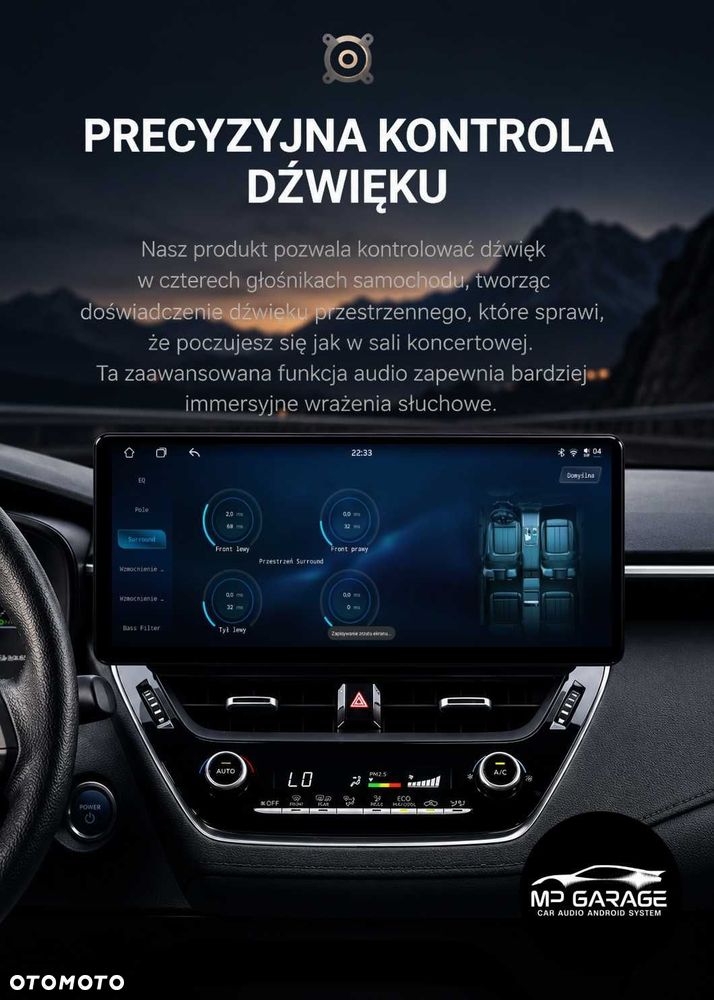 Radio Nawigacja Toyota RAV4 2018_2024 Android CarPlay AndroidAuto 12.3" 4G Montaż Gw.PL - 9