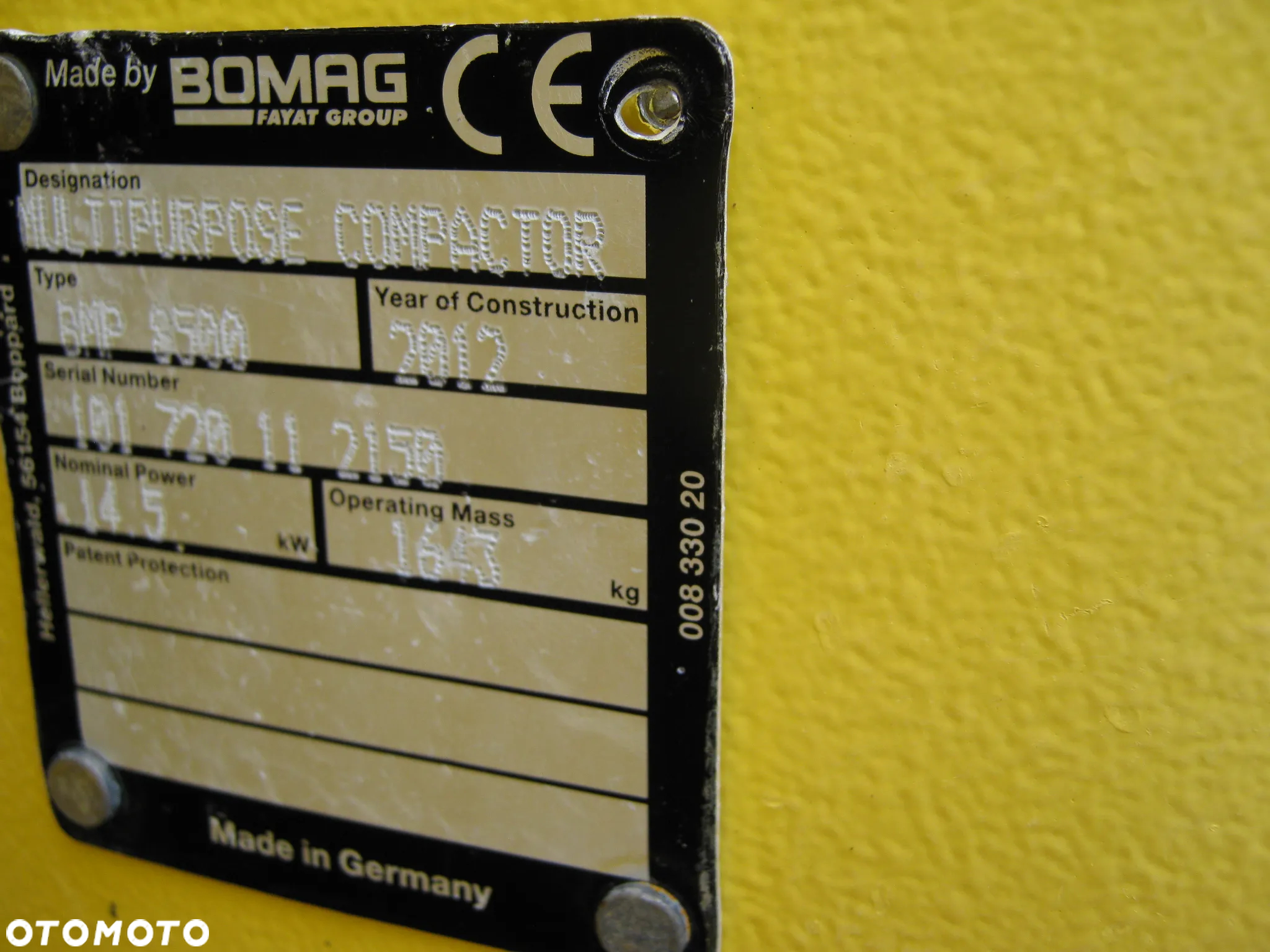 Bomag BMP 8500 - 9