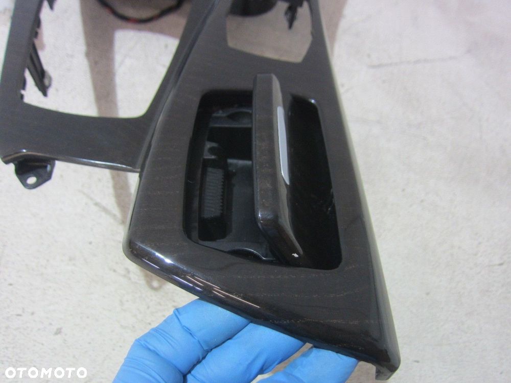 BMW F10 F11 528 DEKOR KONSOLI TUNELU DREWNO RAMKA 51169206389 9206389 - 9