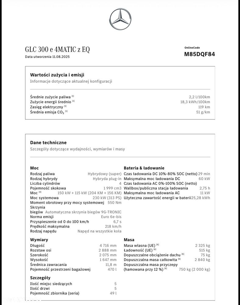 Mercedes-Benz GLC 300 e 4-Matic AMG Line - 10