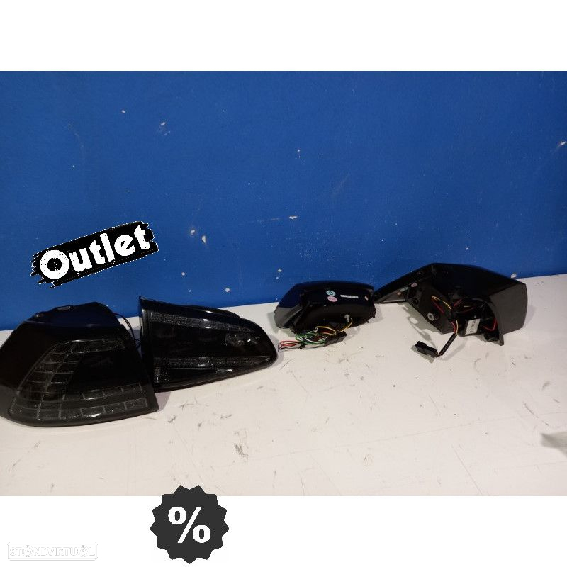 R010475C1 FAROLINS VOLKSWAGEN VW GOLF VII LIMOUSINE 12-17 LED PRETO - 3