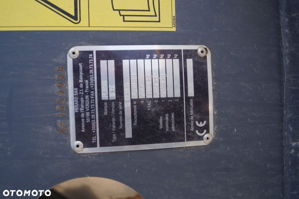 PERARD Przyczepa Wóz Przeładowczy X-Flow 19m3 WYNAJEM - 16