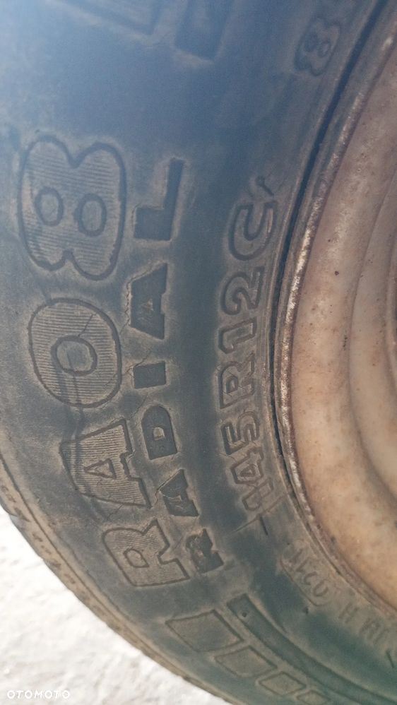 F.VAT  Koła HYUNDAI H100 H1 Opony RA08 145R12C HYUNDAI H100 felga 12 koło zapasowe bliźniak - 4