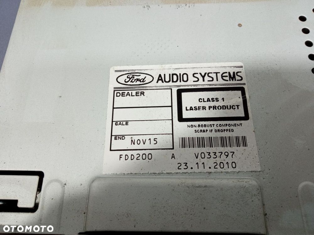 FORD TRANSIT CONNECT MK1 RADIO CD FABRYCZNE AT1T-18C815-AA - 7