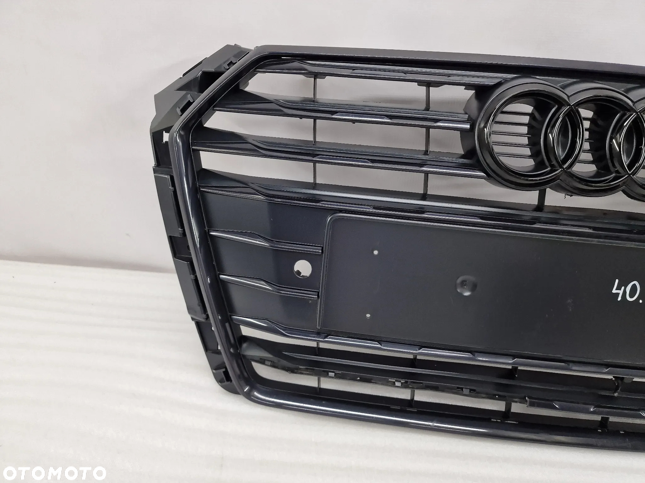 AUDI A4 B9 S-LINE 8W0 COMPETITION  14- ATRAPA / GRILL PRZEDNI PRZÓD CZARNY , NR 8W0853651AB , NR AUKCJI GL40 - 3